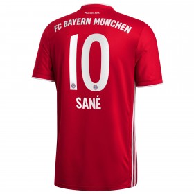Fußballtrikots FC Bayern München Leroy Sane 10 2020-2021 Kurzarm Heimtrikotsatz kaufen